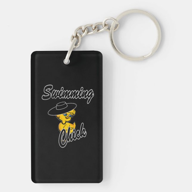 Porte-clefs Swimming Chick #4 (Dos)