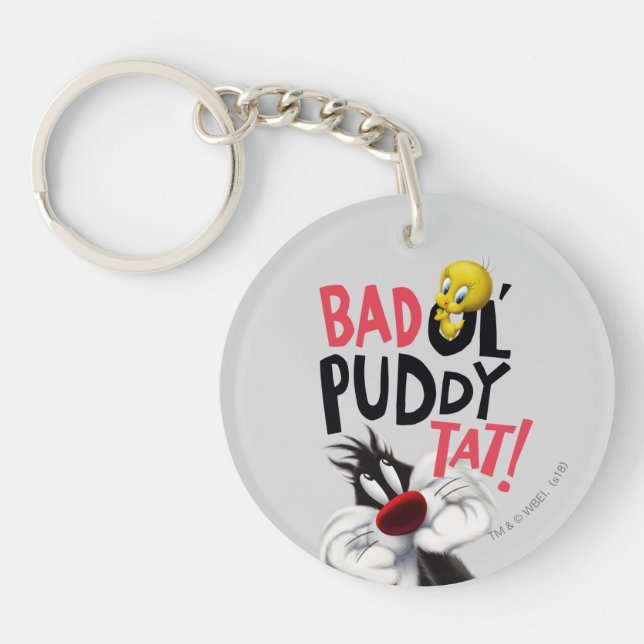 Porte-clefs SYLVESTER™ & TWEETY™ - Tat Puddy de mauvaise quali (Devant)