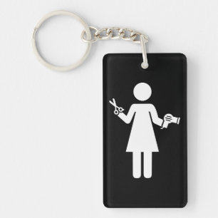 Porte-clefs Symbole coiffeur