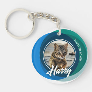 Porte-clefs Symbole coloré de la mémoire de la perte de l'anim