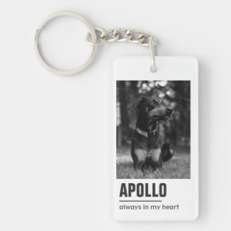Porte-clefs Symbole de conservation de l'animal de compagnie