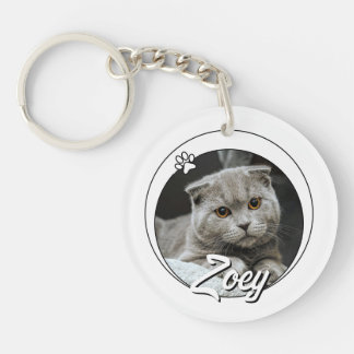 Porte-clefs Symbole de conservation de l'animal de compagnie