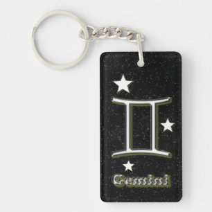 Porte-clefs Symbole de Gemini