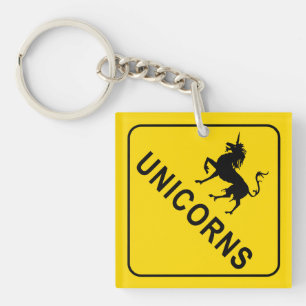 Porte-clefs SYMBOLE DE LA ROUTE DE PASSAGE DES Unicornes