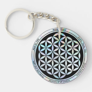 Porte-clefs Symbole de l'harmonie de la création aimant
