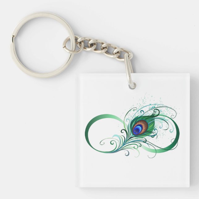 Porte-clefs Symbole de l'Infinity (Devant)