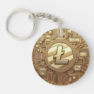 Porte-clefs Symbole de pièce BitCap Lite