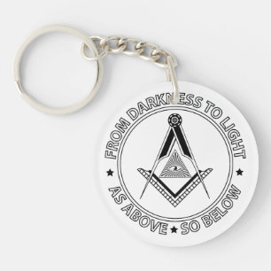 Porte-clefs Symbole franc-maçonnerie