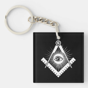 Porte-clefs Symbole franc-maçonnerie