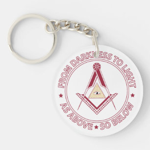 Porte-clefs Symbole franc-maçonnerie