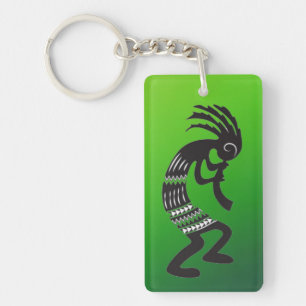 Porte-clefs Symbole Kokopelli d'Amérique latine Porte - clé