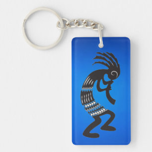 Porte-clefs Symbole Kokopelli d'Amérique latine Porte - clé