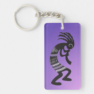 Porte-clefs Symbole Kokopelli d'Amérique latine Porte - clé