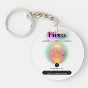 Porte-clefs Symbole moderne Zodiac Librairie Citation Air Élém