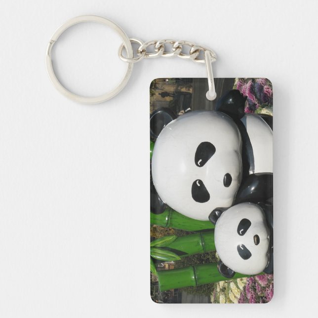 Porte-clefs SYMBOLE Panda DU Zoo D'Ueno (Devant)