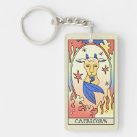 SYMBOLE Zodiaque Capricorne Art Abstrait Vintage