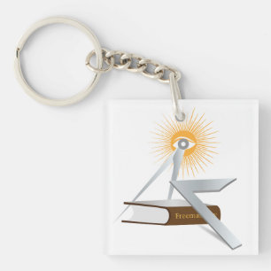 Porte-clefs Symboles de franc-maçonnerie
