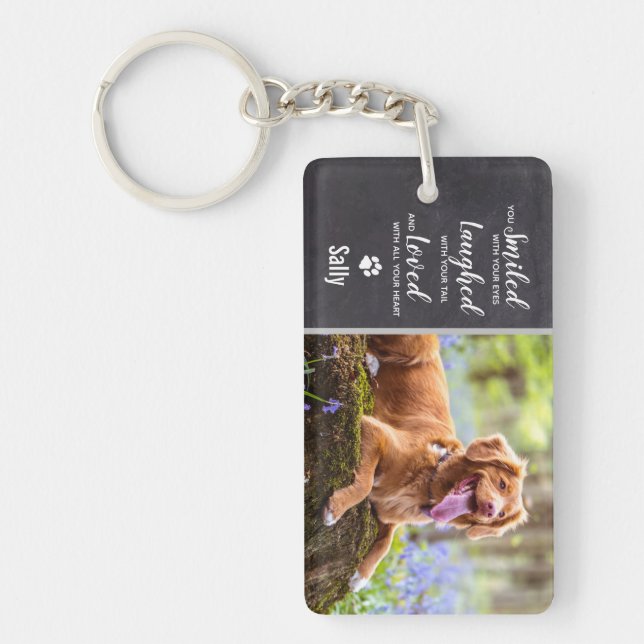 Porte-clefs Sympathie cadeau de souvenir pour animal de compag (Devant)