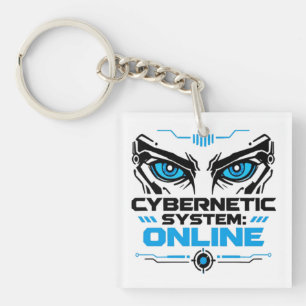 Porte-clefs Système Cybernétique En Ligne Yeux De Robot Futuri