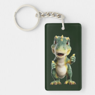 Porte-clefs T Rex Pouce en l'air