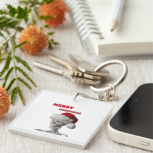 Porte-clefs T-shirt à manches longues Merry Christmas Basic