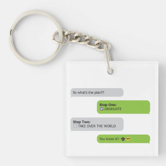 Porte-clefs T-shirt Conversation du plan d'études