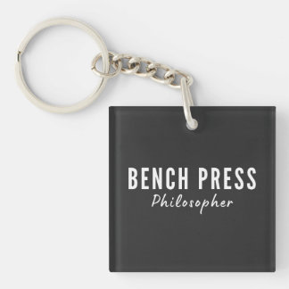 Porte-clefs T-shirt de philosophe de développé couché
