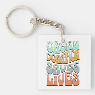 Porte-clefs T-Shirt Don d'Organes Sauve des Vies