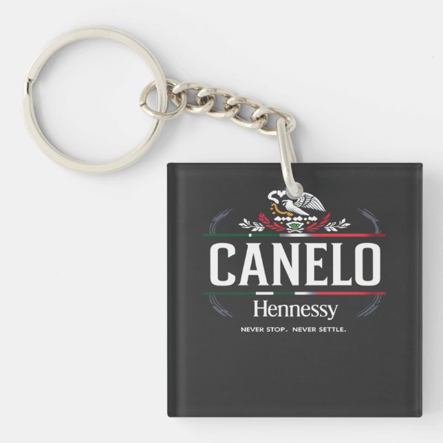 Porte-clefs T-Shirt en boîte Canelo (Devant)