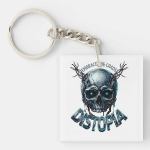 Porte-clefs T-shirt femme ADOM "Embrasser le chaos"