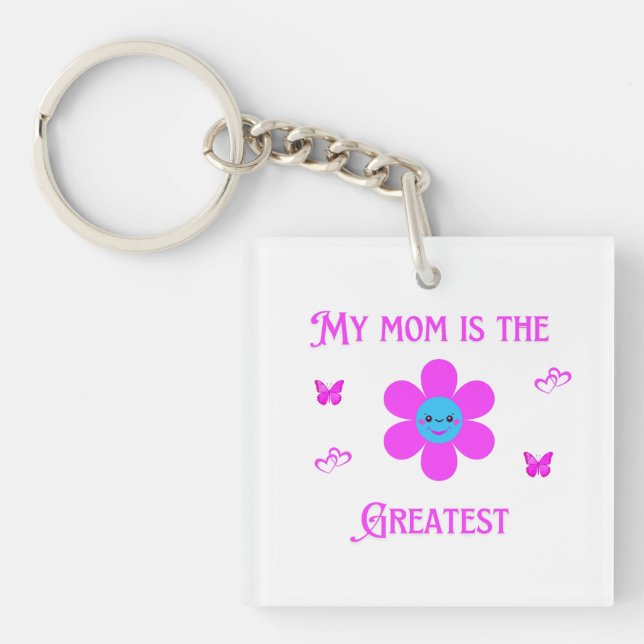 Porte-clefs T-shirt foncé de base (Devant)