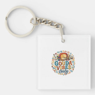 Porte-clefs T-Shirt « Gouda Vibes Only »