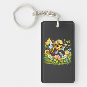 Porte-clefs T-shirt pour femme poussin explorateur de café mig