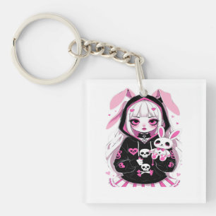 Porte-clefs T-shirt pour fille diable - Costume Éffrayant