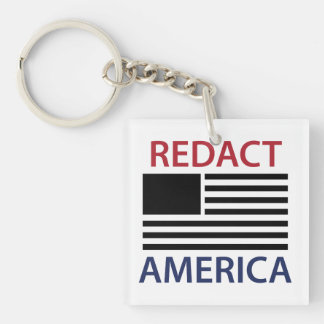 Porte-clefs T-Shirt REDACT AMERICA