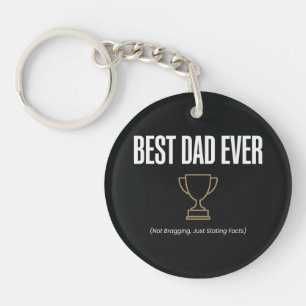 Porte-clefs T-shirt Trophée Meilleur Papa - Meilleurs Cadeaux