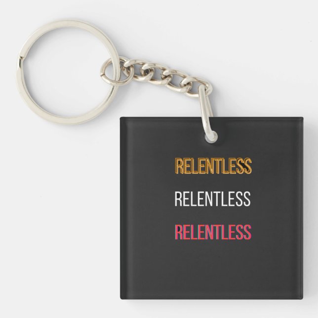 Porte-clefs T-ShirtImplacable (Devant)