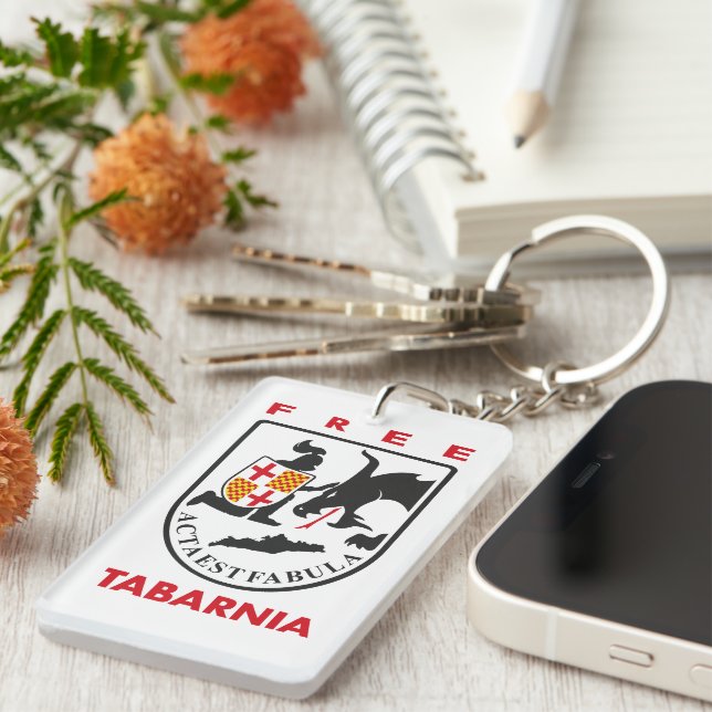 Porte-clefs Tabarnia libre 3 (Devant droit)