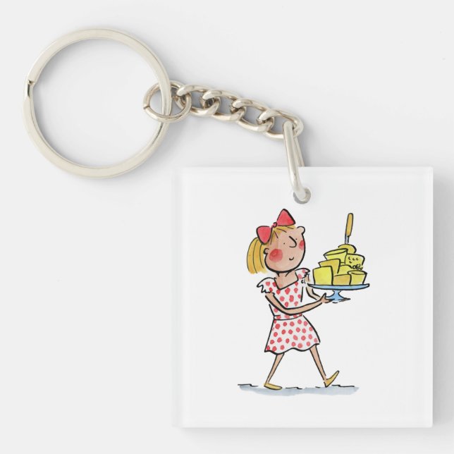 Porte-clefs Tableau à fromage (Devant)