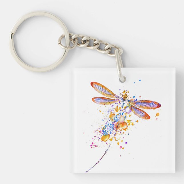 Porte-clefs Tache de libellule (Devant)