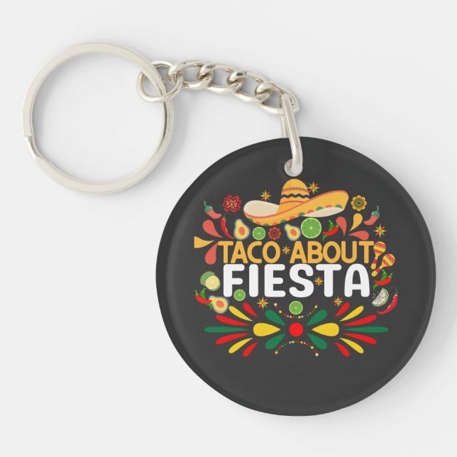 Porte-clefs Taco à propos de Fiesta (Devant)