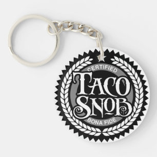 Porte-clefs Taco Snob - amant amusant du taco