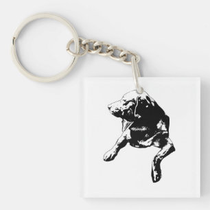 Porte-clefs Tag de garde minuscule, Lab