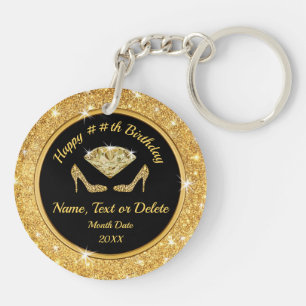 Porte-clefs Talons hauts en diamant, Fête d'anniversaire perso