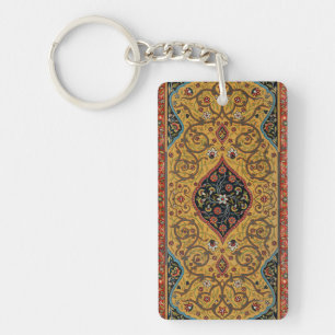 Porte-clefs Tapis Élegant Tapisserie Perse Antique Riche
