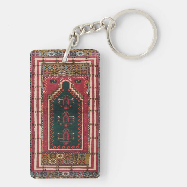 Porte-clefs Tapis Kilim Antique Oriental (Dos)