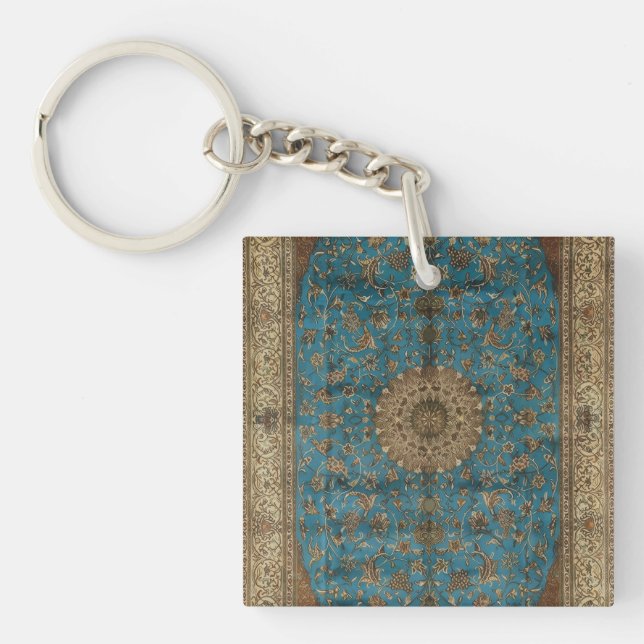 Porte-clefs Tapis kilim antique turc (Devant)
