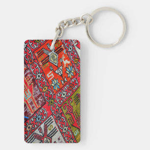 Porte-clefs Tapis, motif persan oriental, turc