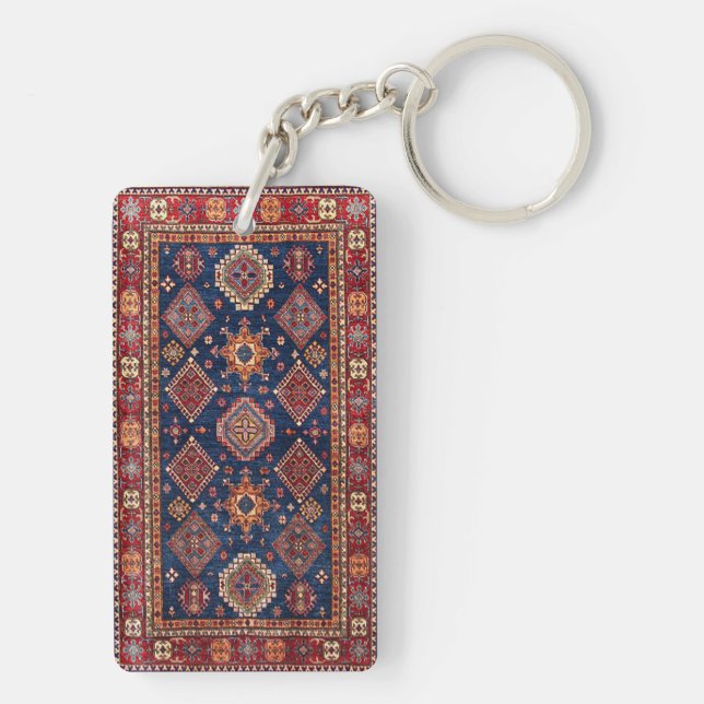 Porte-clefs Tapis Oriental Perse Turc Motif (Dos)