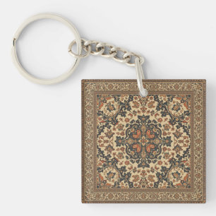 Porte-clefs Tapis vintage William Morris Holland Park